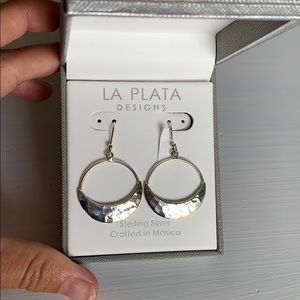 La Plata sterling silver earrings